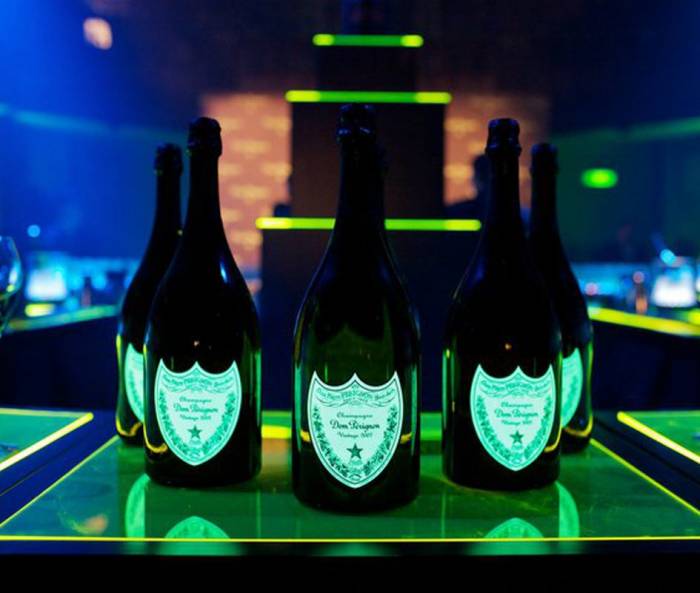 Dom Perignon Brut Luminous Label 2008 Vintage Champagne 75cl